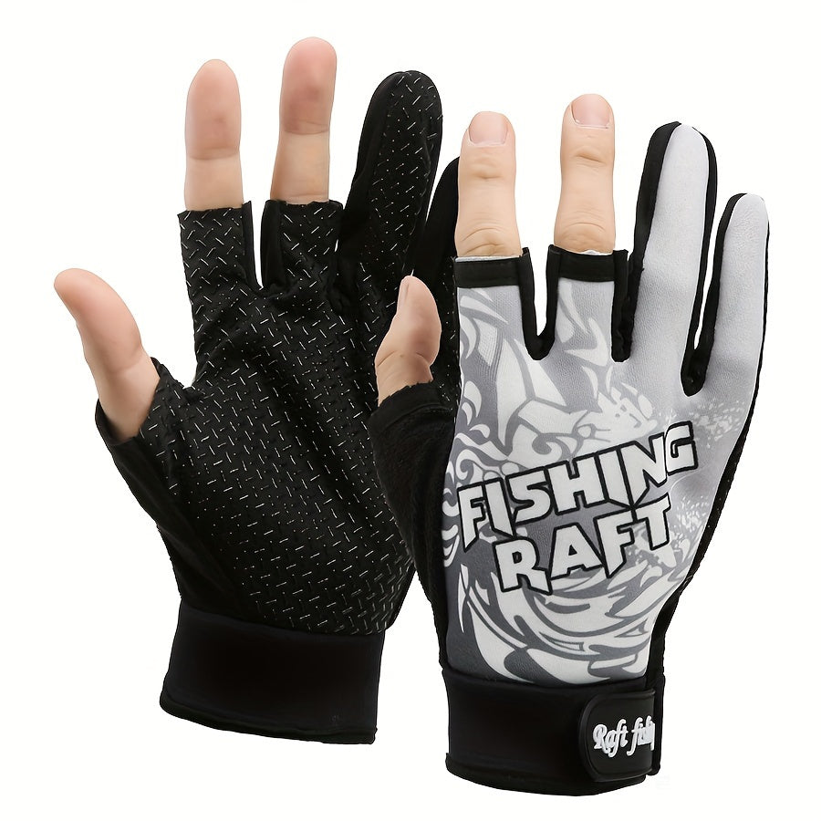 Fingerless Fishing Gloves for Sea & Boat Fishing