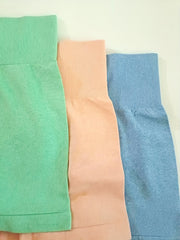 Seamless Biker Shorts for Women's Fitness & Yoga
