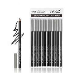 12 Pack Long Lasting Velvet Eyeliner Pen Set