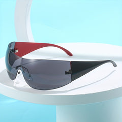 Y2K Gradient Rimless Sunglasses UV400