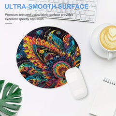 Colorful Flower Gaming Mouse Pad E sports Anti-slip Keyboard Pad