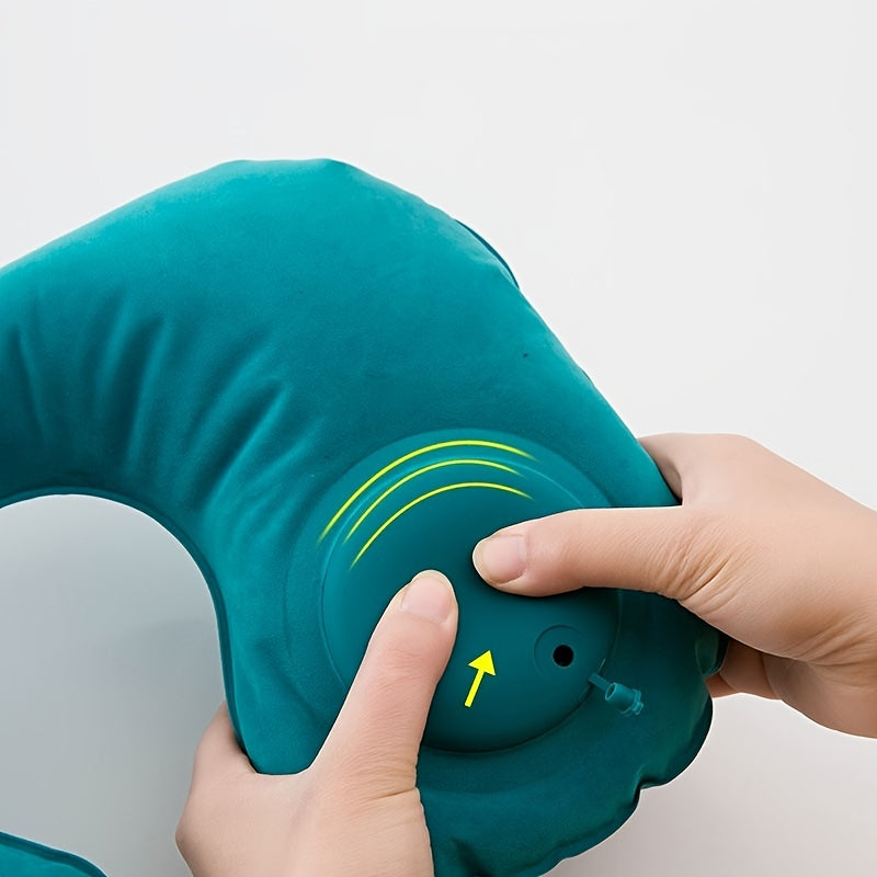 Portable U-Shaped Neck Pillow for Travel Comfort