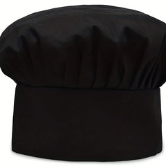 Chef Hat Adult Solid Cap Adjustable Kitchen Cooking Work