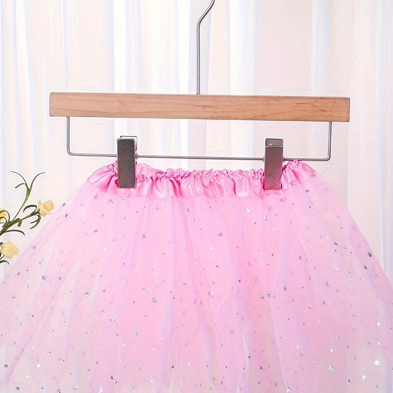 Girls Sequin Tutu Skirt Ballet Skirt 3 4y