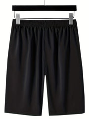 Men's Casual Elastic Waist Drawstring Shorts for Summer