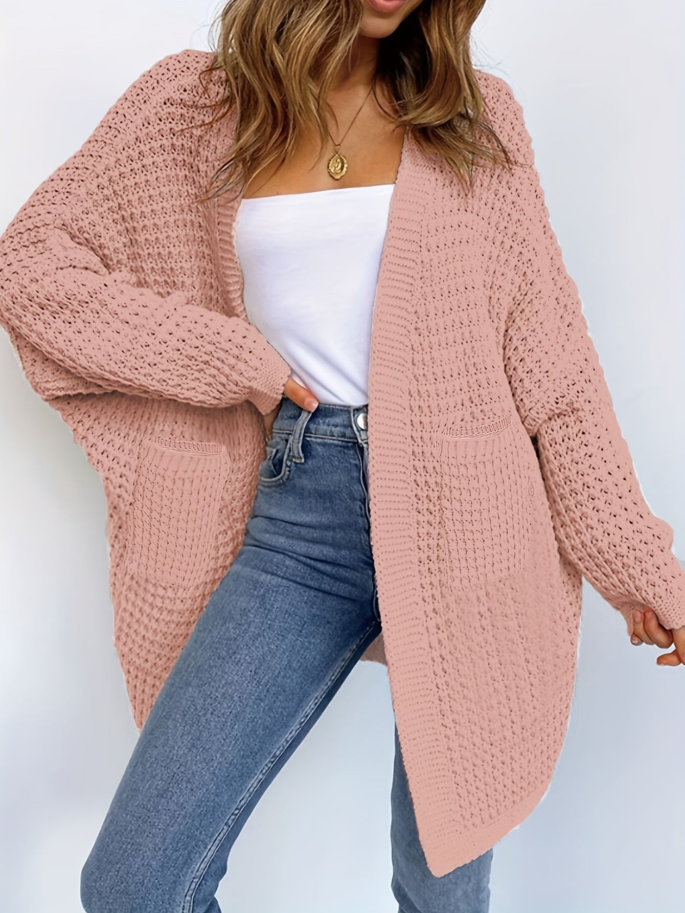 Knitted Cardigan With Pockets