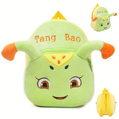 Cartoon Owl Plush Backpack School Bag