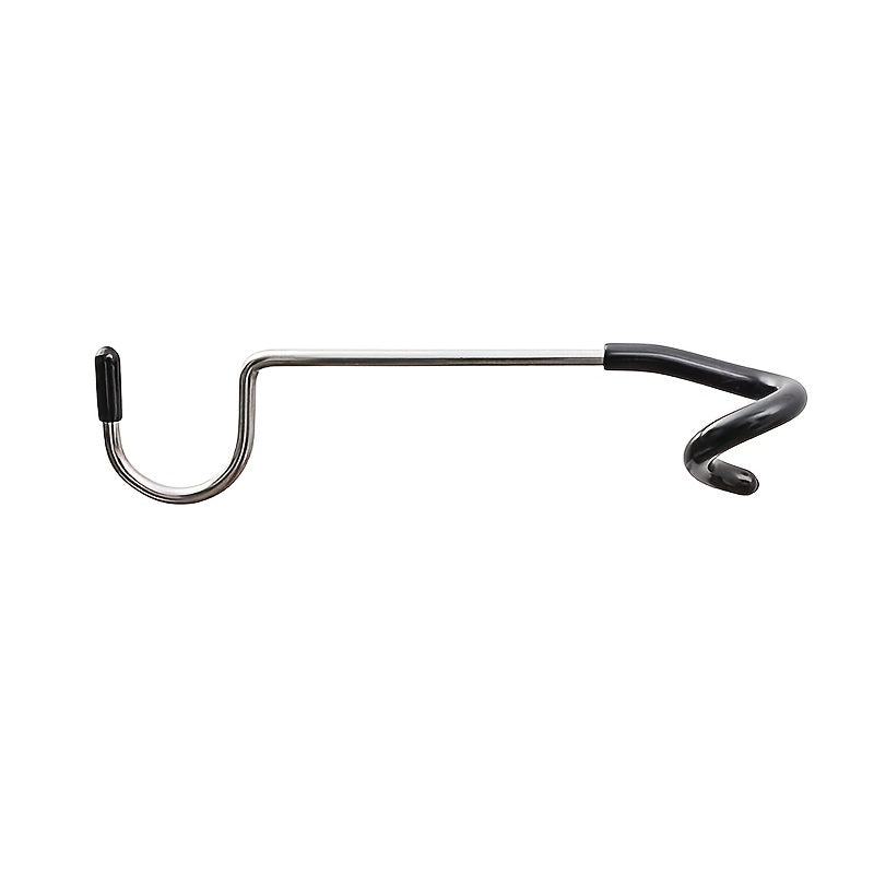 Stainless Steel Camping Light Pole Hook - Double Hook for Easy Hanging