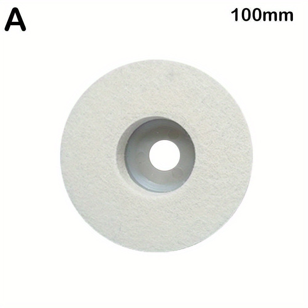 100mm 125mm Corner Grinding Wheel Felt Polishing Disc