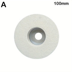 100mm 125mm Corner Grinding Wheel Felt Polishing Disc