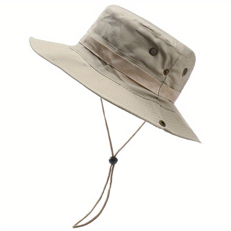 Fisherman Hat Outdoor Sunscreen Basin Hat Sunshade Hat Summer Sand Hat