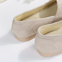 Women's Comfy Flat Shoes Casual Slip On Non Slip Walking Flats