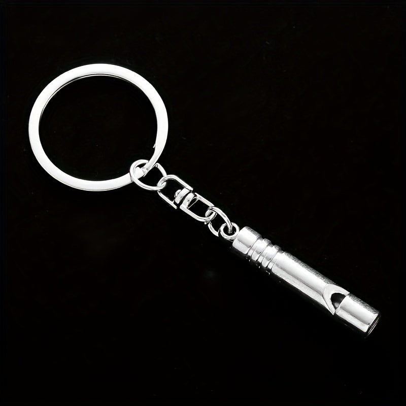 Survival Whistle Keychain Portable Life saving Whistle Car Key Chain