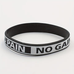 Set of 2 Motivational Silicone Bracelets - Positive Sayings