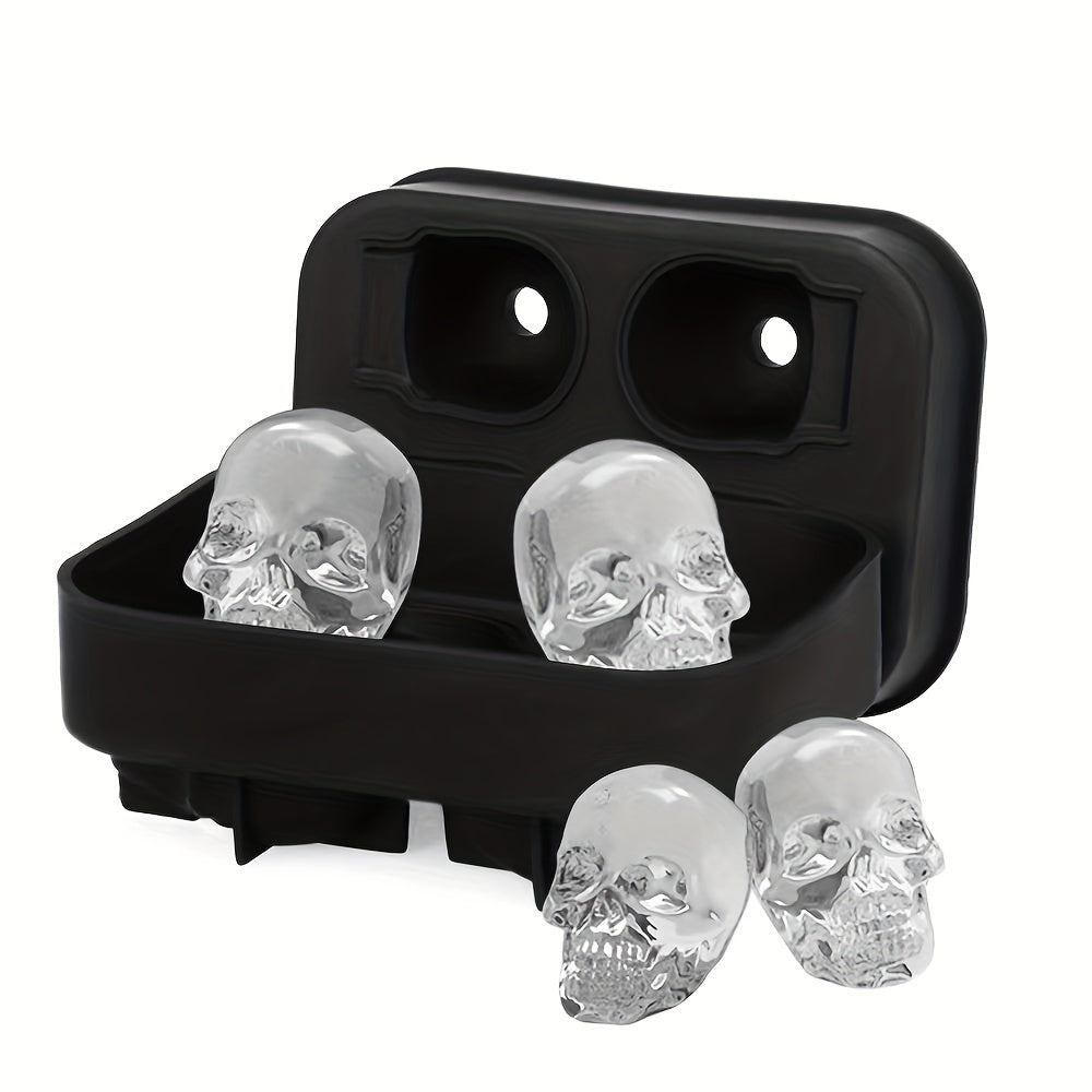 Skull Ice Tray Halloween Bar Diy Mold