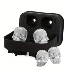 Skull Ice Tray Halloween Bar Diy Mold