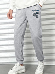 Men's Alphabet Print Casual Sweatpants for Spring Fall