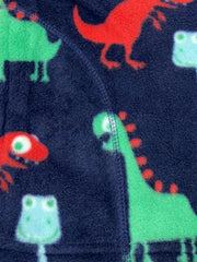 Boys Dinosaur Fleece Vest Jacket for Autumn/Winter