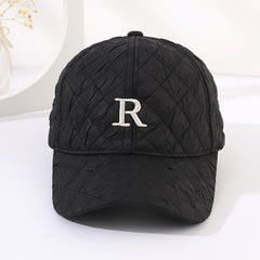 R Letter Baseball Cap Unisex Breathable Adjustable Year Presents