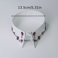 Hand-Drilled False Collar for Womens and Girls