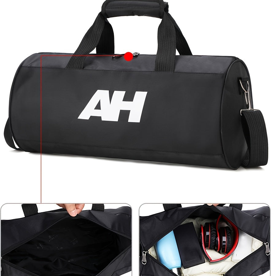 Waterproof Fitness Bag Large Capacity Crossbody Shoulder Bag