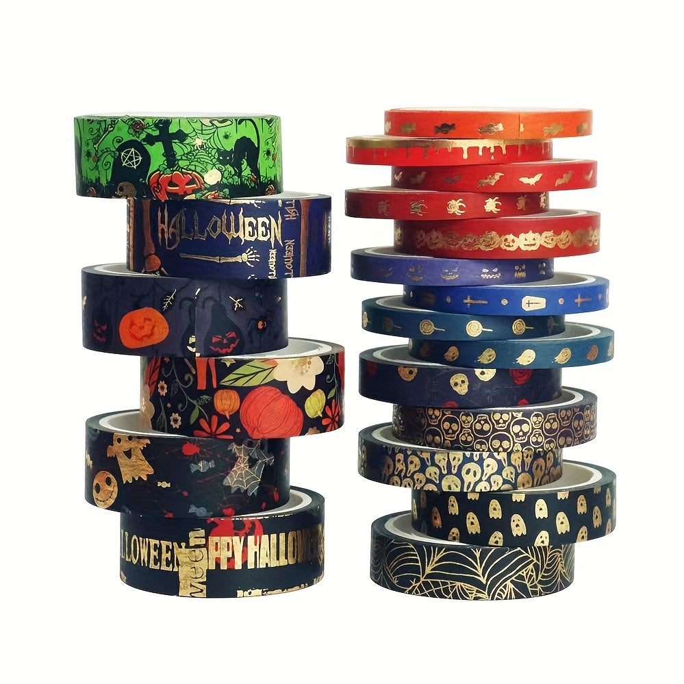 Halloween Foil Washi Tape for Decorations & Scrapbooking