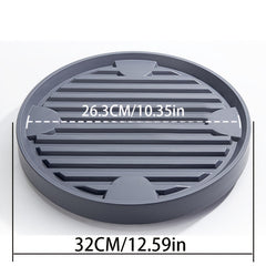 Plastic Movable Tray For Flower Pots Universal Wheel Bottom Support