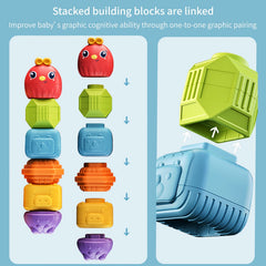 Fruit Puzzle Baby Sessel for Fine Motor Skills