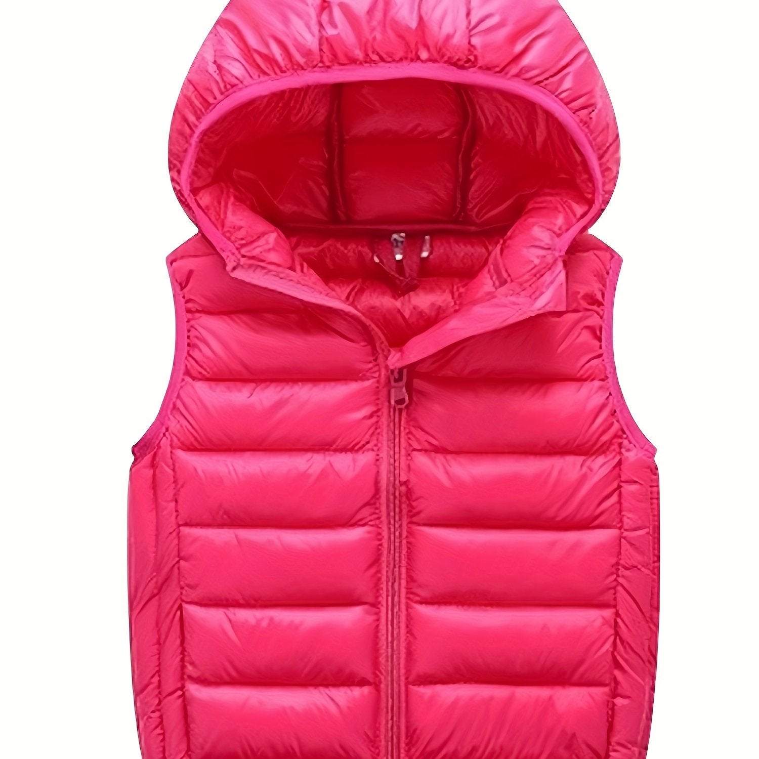 Kids Winter Hooded Puffer Vest Down Coat
