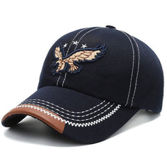 Men's Casual Embroidered Eagle Baseball Cap