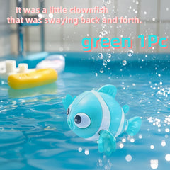 Fun Clownfish Plastic Toy Float for Bathing Pool or Beach Play