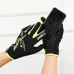 Outdoor Cycling Full Finger Gloves Touch Screen Non-slip Wear-resistant