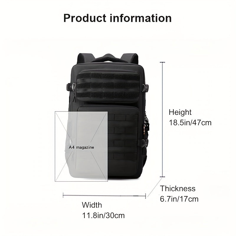 Waterproof Camouflage Hiking Backpack for Outdoor Adventures