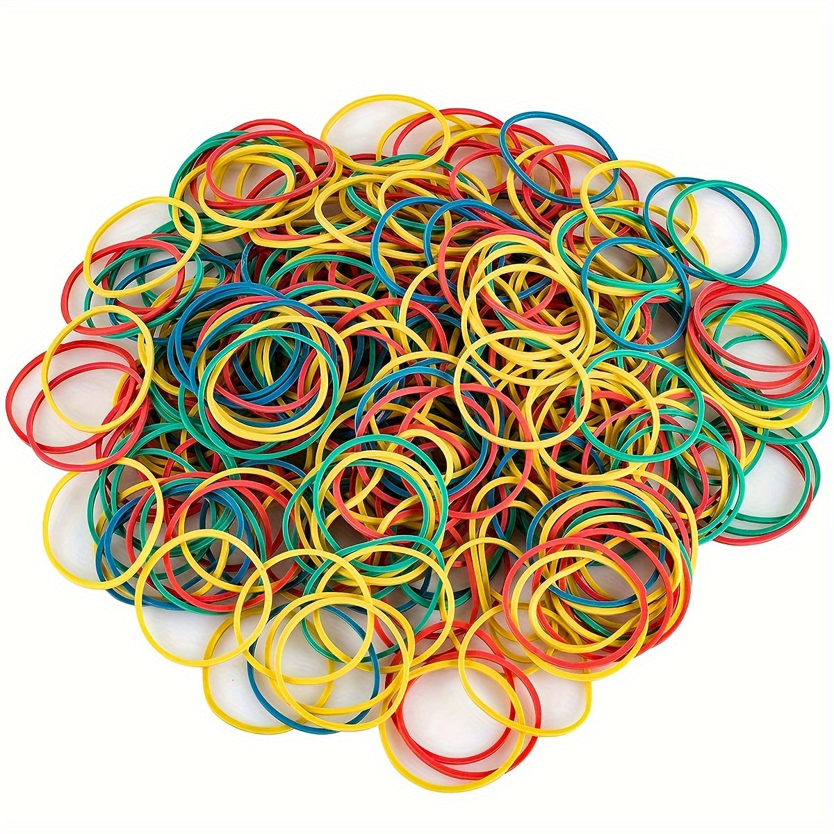 100-500 Multicolor Assorted Rubber Bands Sturdy Heat Resistant Band