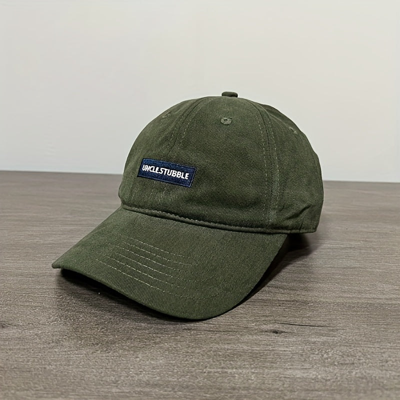 Soft Top Baseball Cap Embroidery Versatile Cap