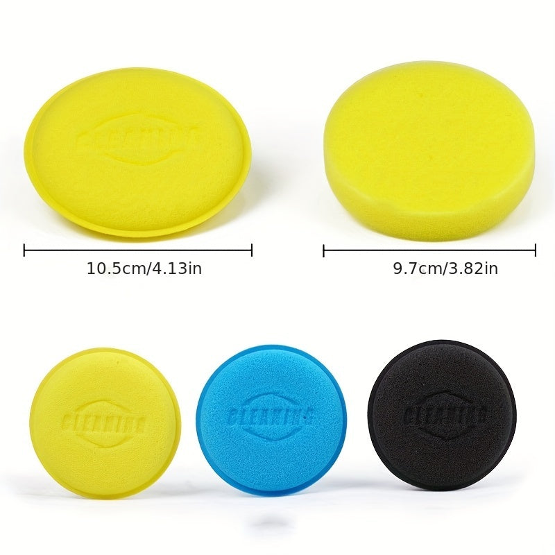 Car Waxing Polish Sponges High Density Foam Applicator Pads