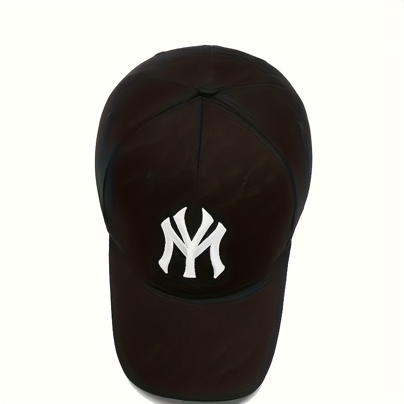 Women's Soft Top Big Head Round Cap Wide Brim Sun Block Hat