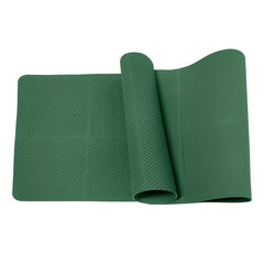1pc Foldable Non-Slip Yoga Pilates Mat TPE Fitness Mat Men Women