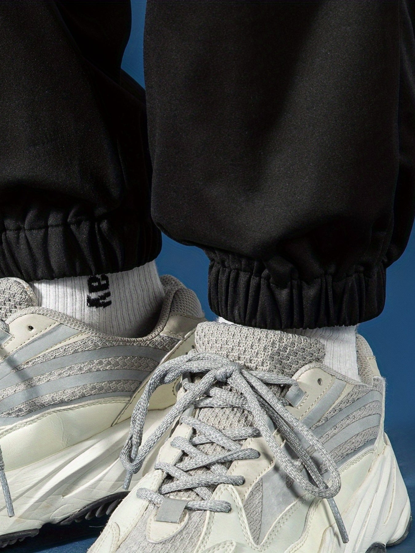 Drawstring Sweatpants Loose Fit Casual Joggers for Men