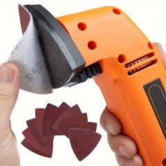 78pcs Oscillating Tool Detail Sanding Pads Kit Woodworking Accessories