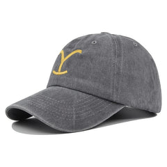 Yellowstone Ranch Themed Embroidered Baseball Cap for Men