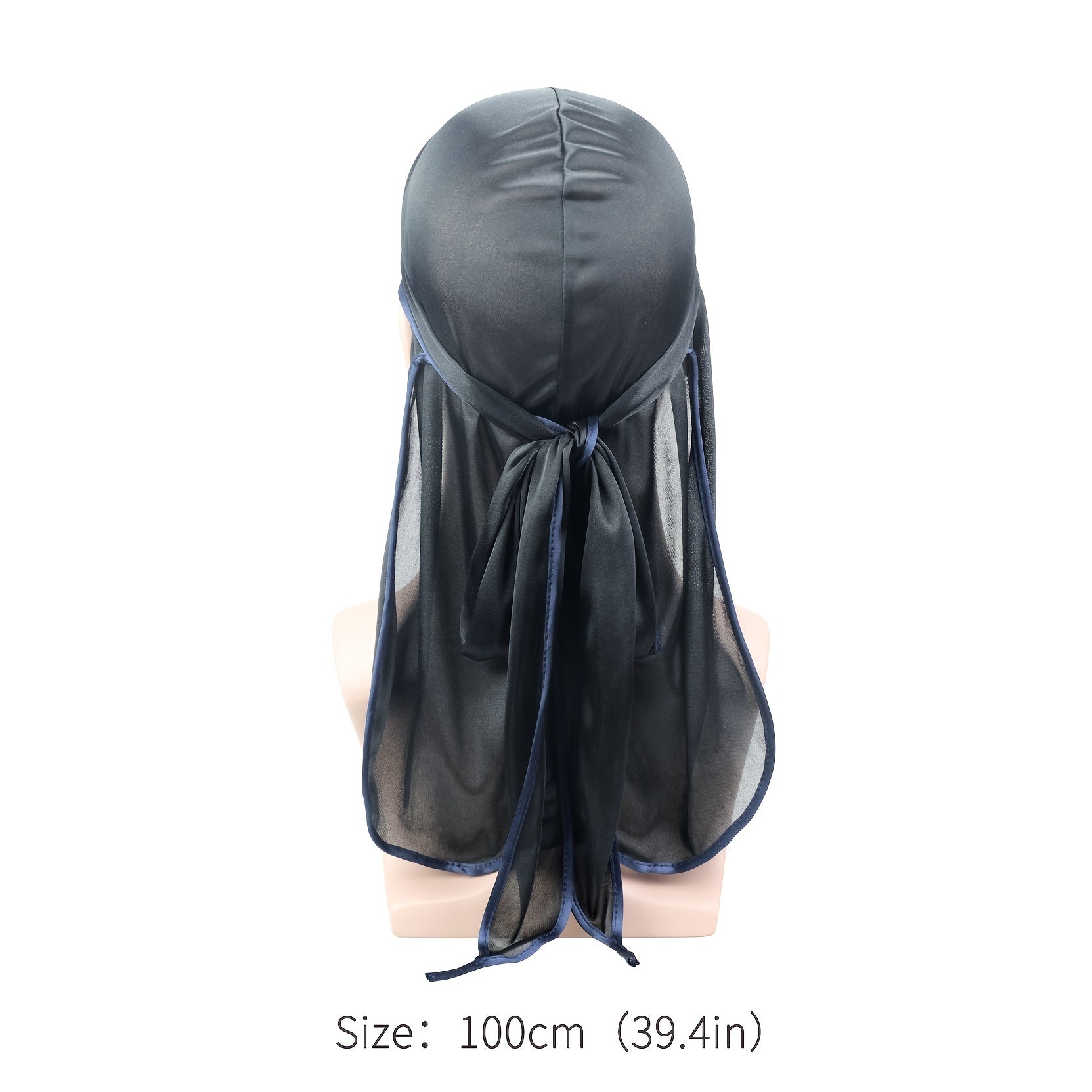 Boho Long Tail Pirate Hat Stretch Breathable