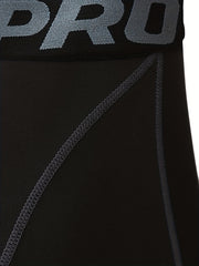 3pcs Men's Quick Drying Compression Fitness Shorts