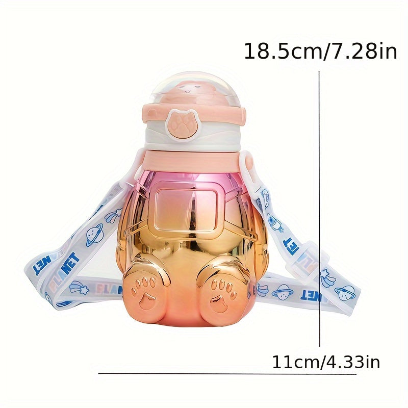 Gradient Water Cup Cartoon Leakproof Bottle