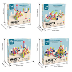 Kids Magnetic Building Blocks Toy Set - Creative Game for Boys and Girls