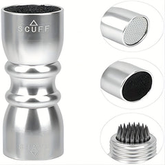 3 in 1 Billiard Club Leather Head Tool Curved Cue Tip Grinder