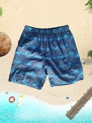 Men's Quick Dry Hawaiian Board Shorts With Pockets
