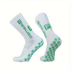 Men's Soccer Socks Non slip Grip Socks Football Socks Sports Crew Socks