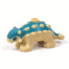 5pcs Ankylosaur Dino Blocks Set DIY Forest Scen