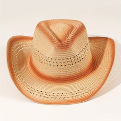 Breathable Handwoven Cowboy Hat for Outdoor Activities